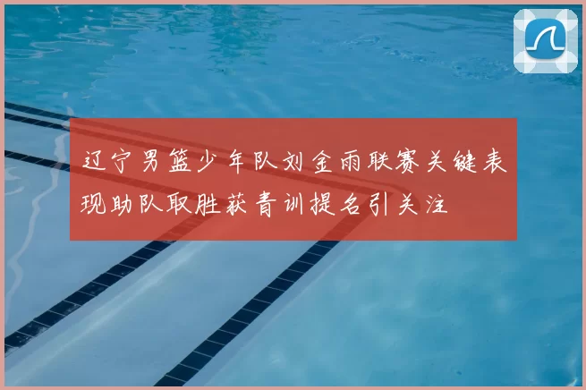 辽宁男篮少年队刘金雨联赛关键表现助队取胜获青训提名引关注