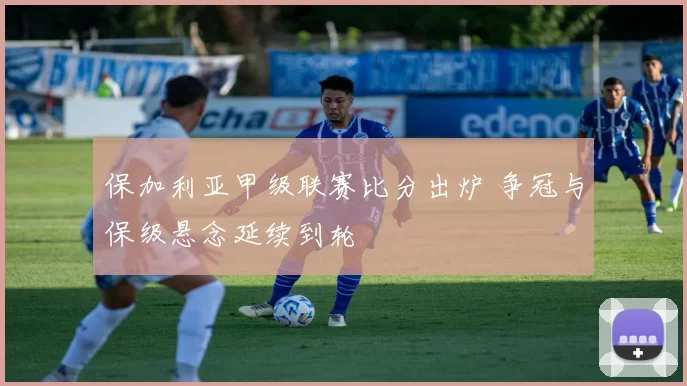 保加利亚甲级联赛比分出炉 争冠与保级悬念延续到轮