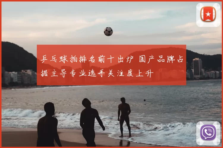 乒乓球拍排名前十出炉 国产品牌占据主导专业选手关注度上升